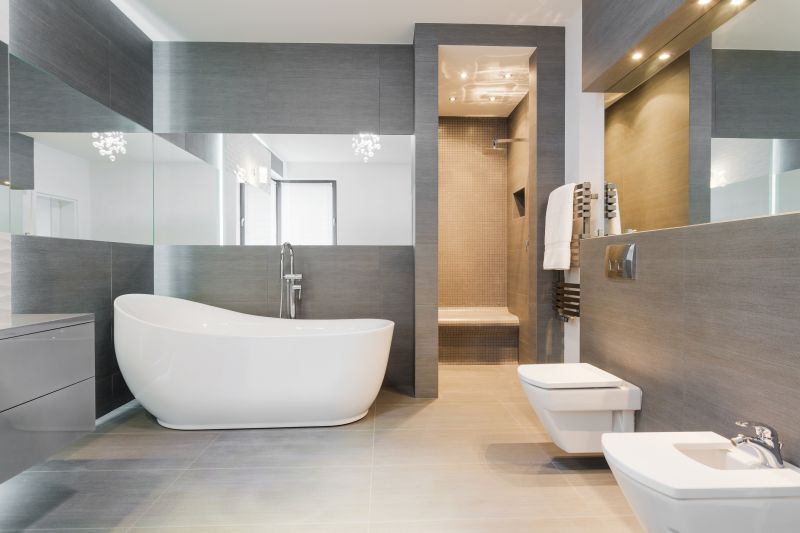 Space-saving Corner Tub